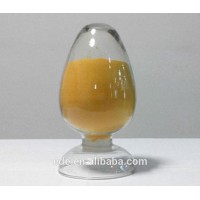 yellow powder Solid poly ferric sulphate PFS water chemical for tannery wastewater